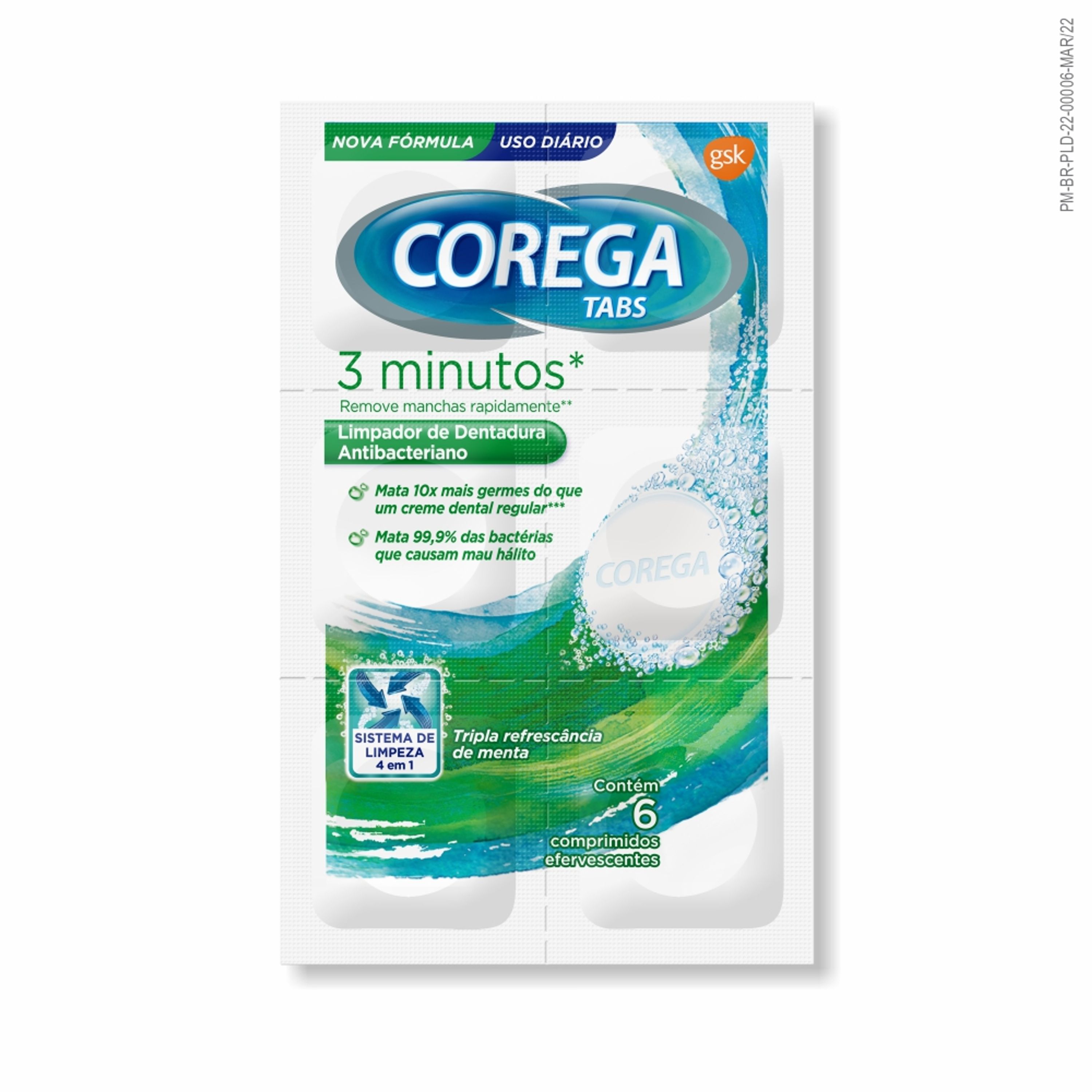 COREGA TABS LIMP 3MIN 6 PAST - Imagem 2