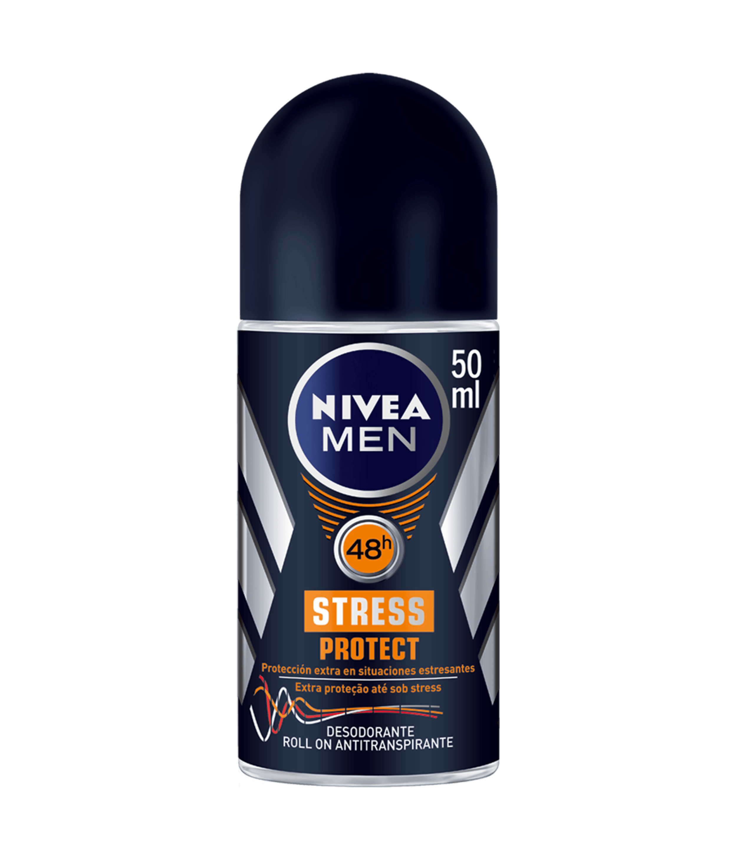 Desodorante Nivea Roll On Stress Protect Masculino 50ml