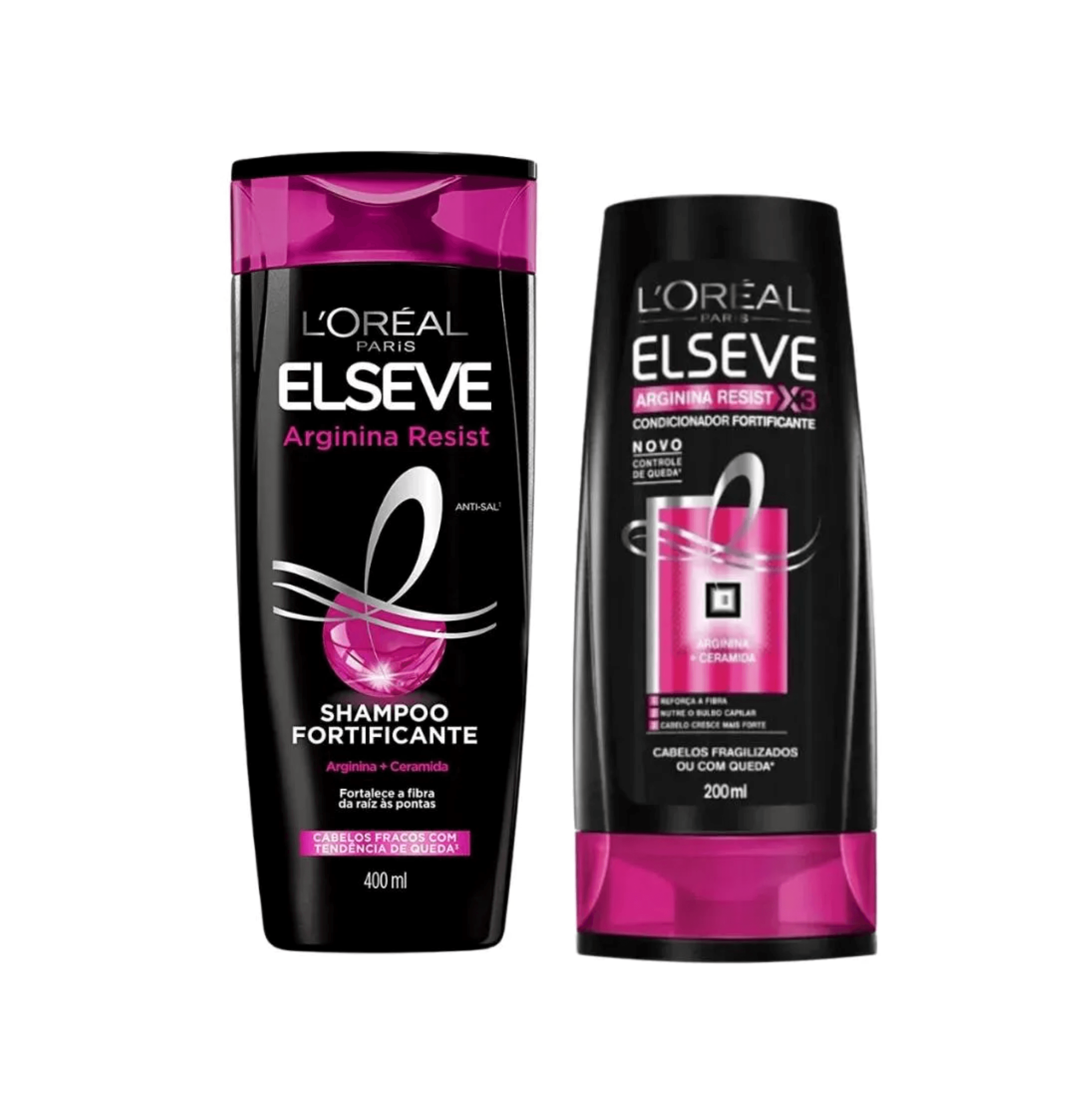 O Melhor Preço De Shampoo Elseve Arginina Resist 400ml + Condicionador
