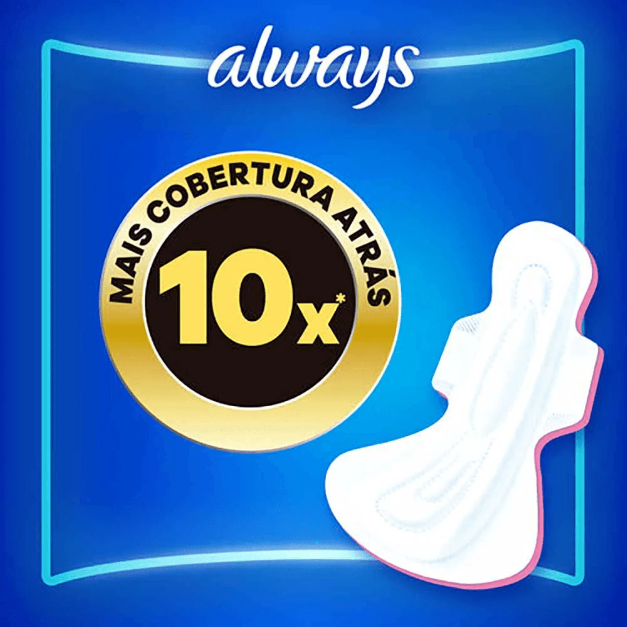 Always Noites Tranquilas Suave XXG - Absorvente Noturno Hiper Longo (10 unidades) - Imagem 4