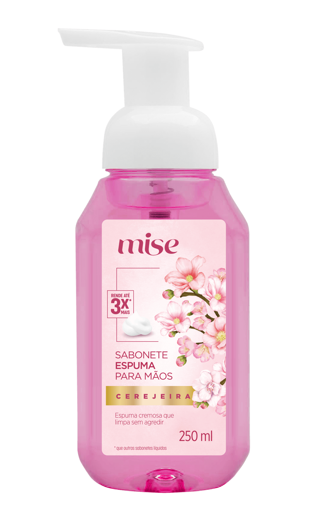 Sabonete Espuma Mãos Mise Cerejeira - 250ml