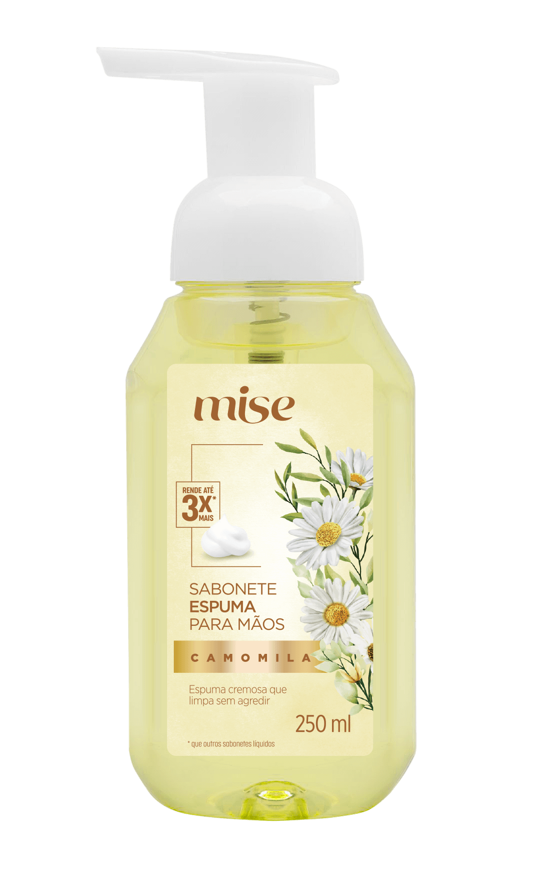Sabonete Espuma Mãos Mise Camomila - 250ml