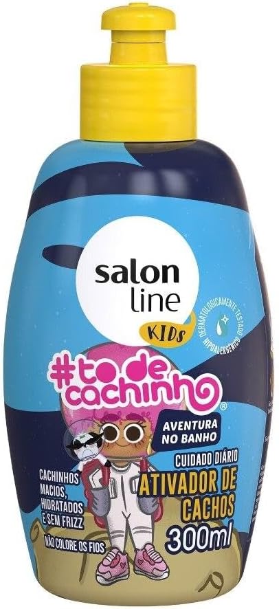 Ativador de Cachos Todecacho 300ml Liberado Salon Line Kids - Hidrata e Define