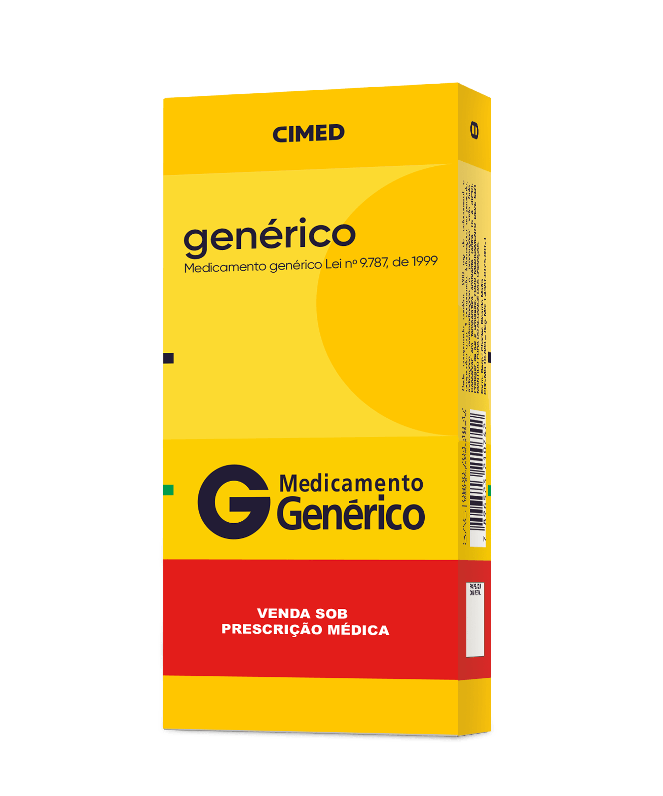 Atenolol 50Mg 30 Comprimidos Genérico Cimed