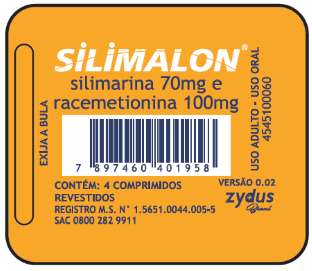 Silimalon 100 Mg + 70 Mg Com Rev Ct Bl Al Plas Pvc Trans X 120