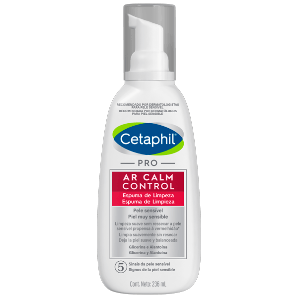 Espuma de Limpeza Facial Pro AR Calm Control Pele Sensível 236ml Cetaphil