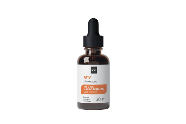 Sérum Facial Vitamina C 15% + Ácido Ferúlico N21 30ml