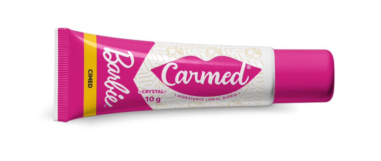 Hidratante Labial Carmed Barbie Crystal - 10g - Imagem 2
