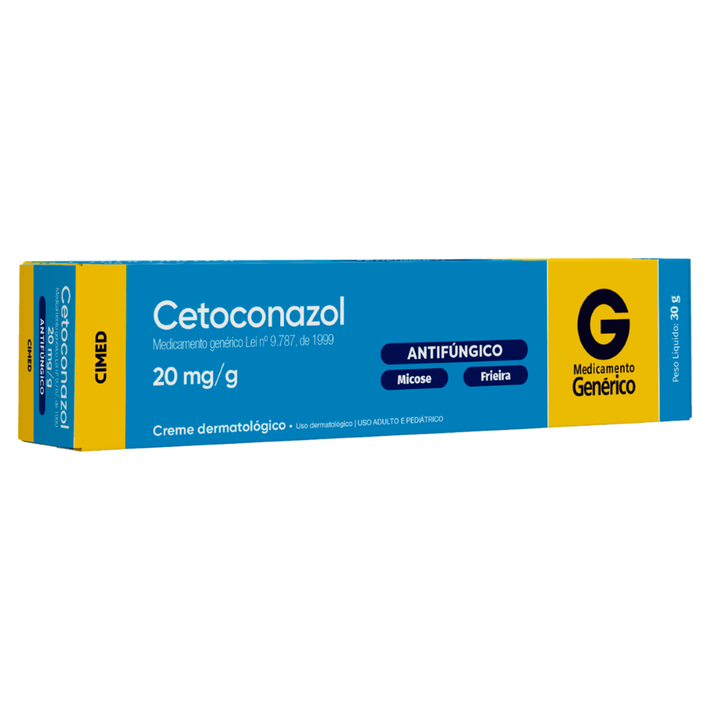Cetoconazol 20mg/G Creme 30g Cimed Generico