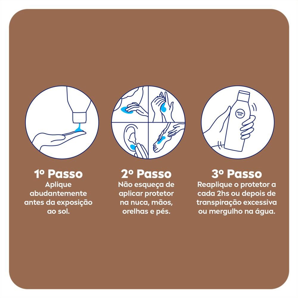 NIVEA SUN Protetor Solar Protect & Bronze FPS 30 200ml - Imagem 6