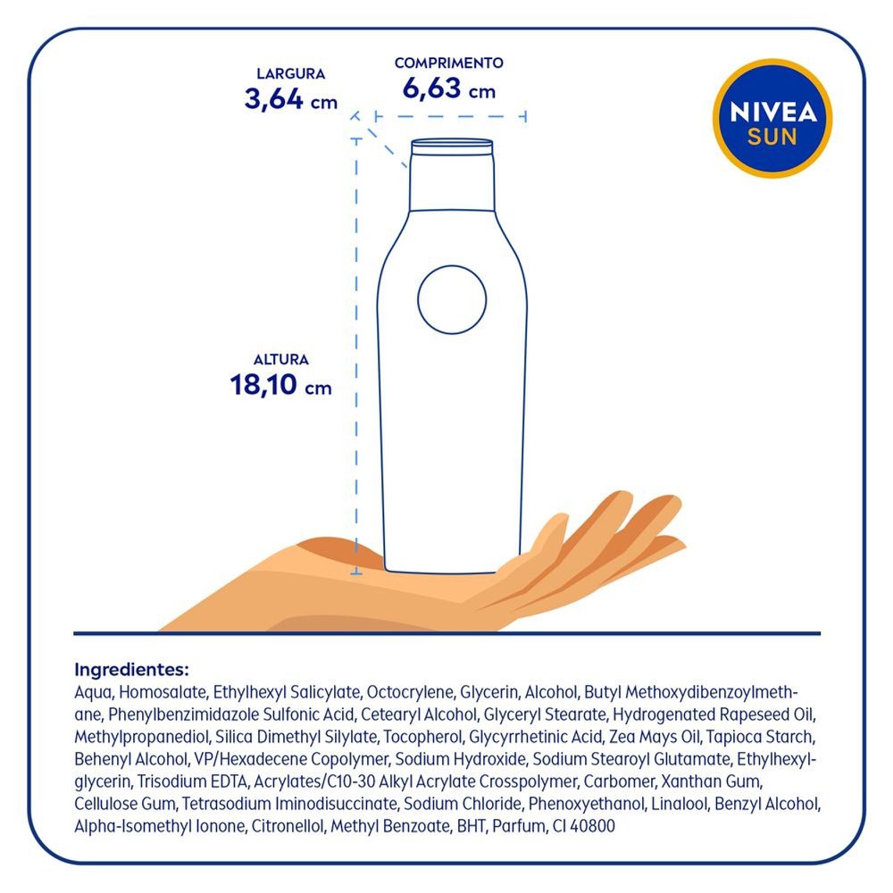 NIVEA SUN Protetor Solar Protect & Bronze FPS 30 200ml - Imagem 7