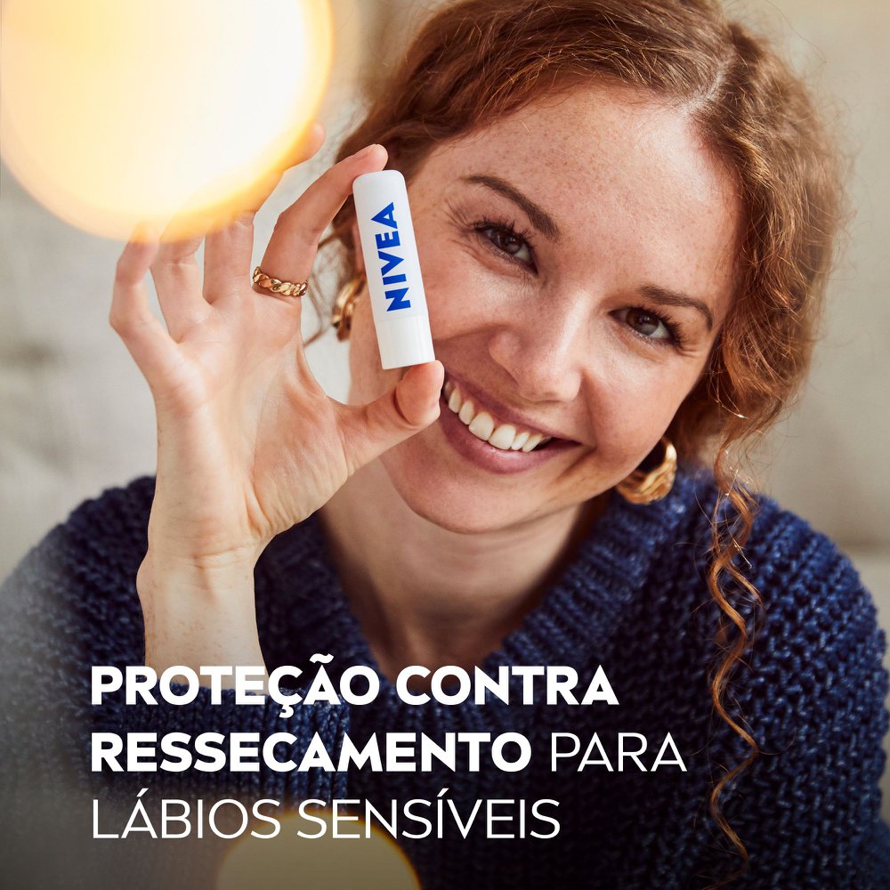 Protetor Labial Nivea Med Repair - FPS15 - 4,8g - Imagem 3