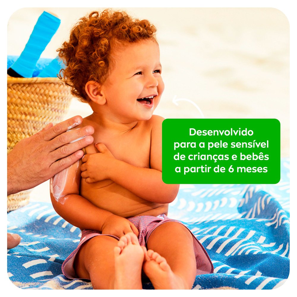NIVEA SUN Protetor Solar Kids & Babies Pele Sensível FPS 60 125ml - Imagem 5