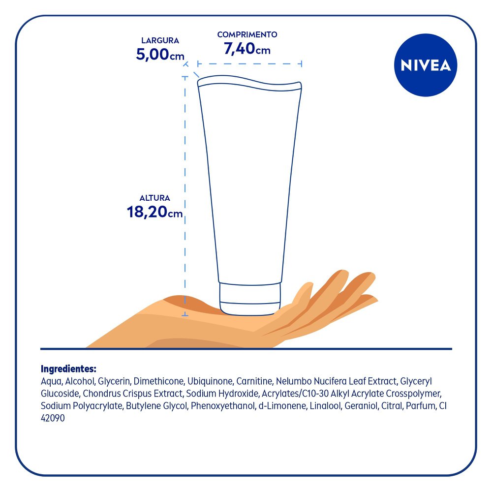 Gel Corporal Firmador NIVEA Bye Bye Celulite - 200g - Imagem 8