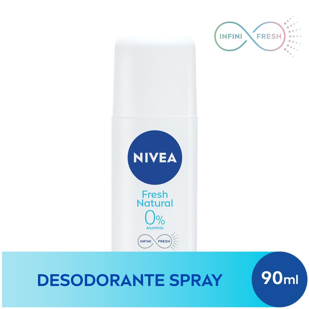Desodorante Nivea Spray Fresh Natural 90Ml - Nivea Deo - Imagem 2