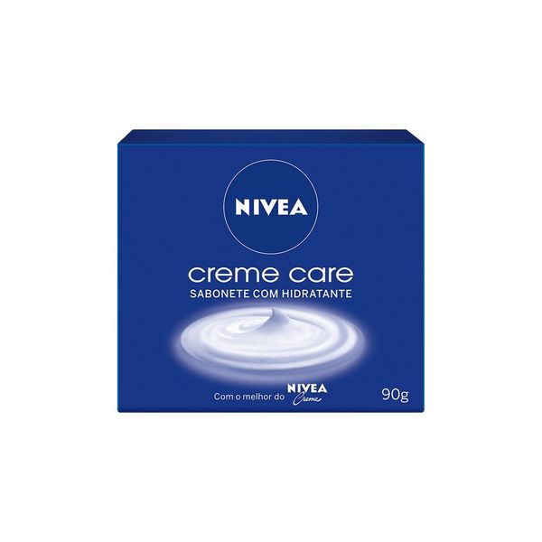 Sabonete em Barra Hidratante Creme Care 90g Fragrância NIVEA Creme NIVEA Sabonete Nivea Creme Care 90G - Nivea Sab