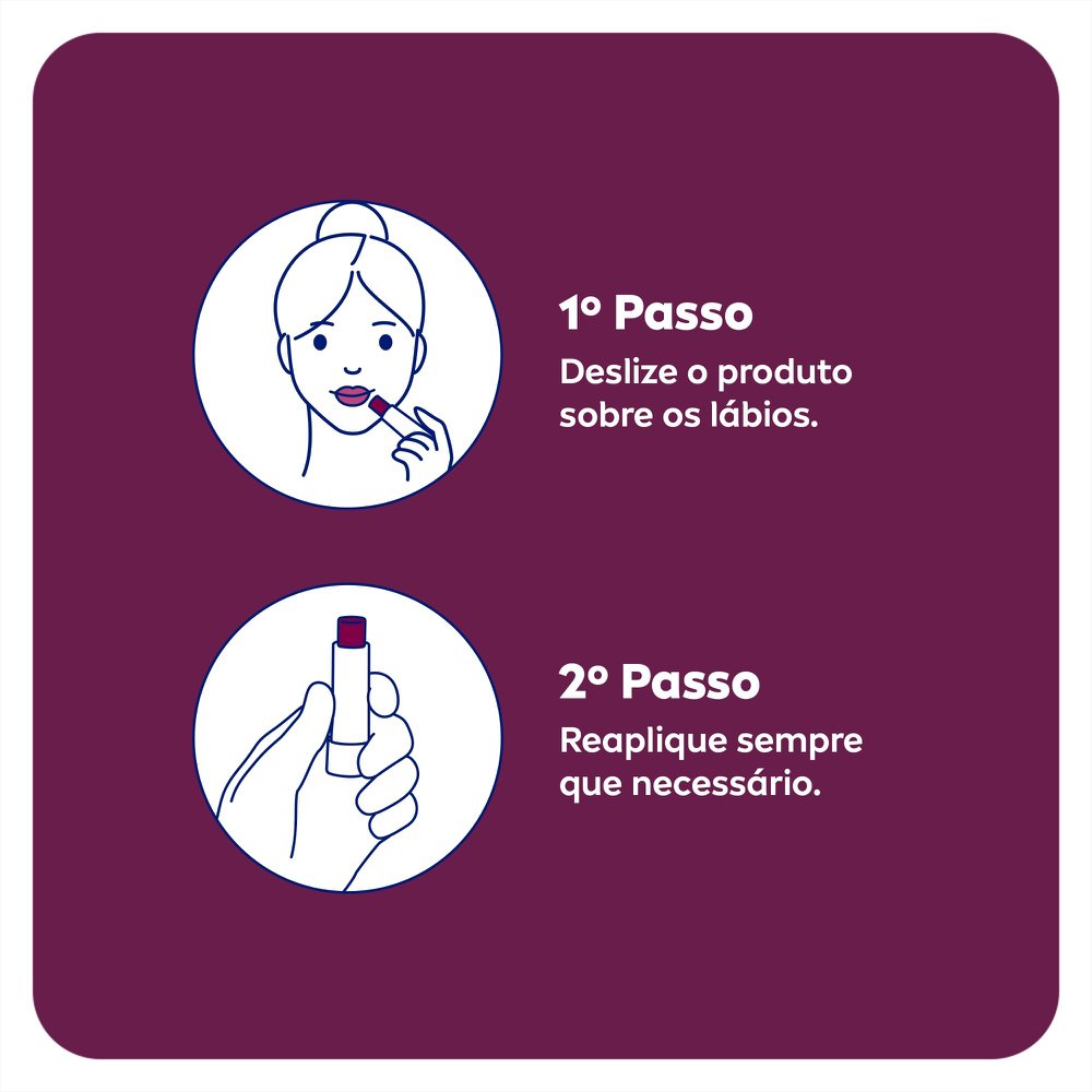 Hidratante Labial Nivea - Amora Shine - 4,8g - Imagem 6