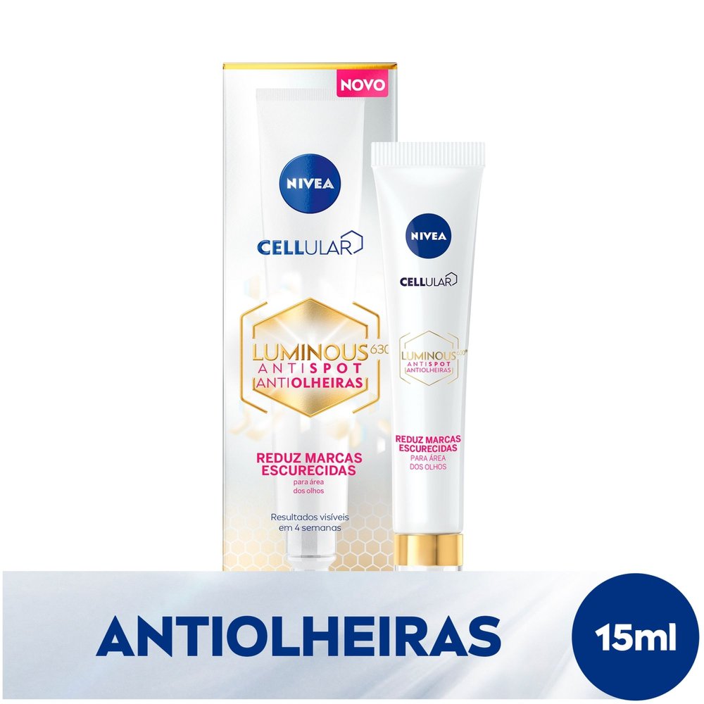 NIVEA Uniformizador Facial Cellular Luminous 630 Antiolheiras 15ml - Imagem 2