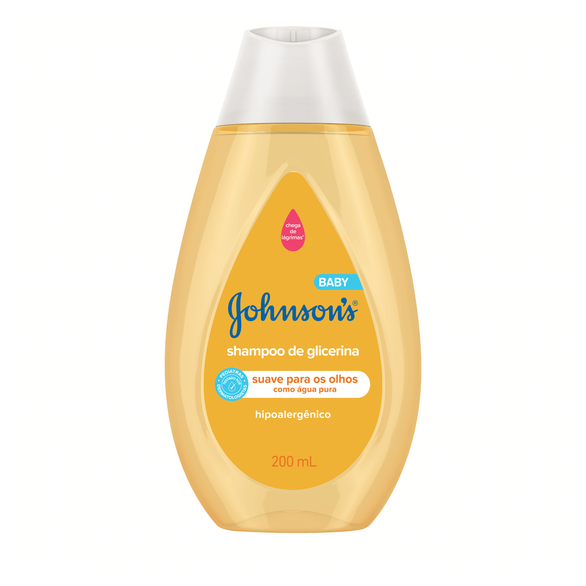 Shampoo de Glicerina Johnson's Baby Frasco 200ml