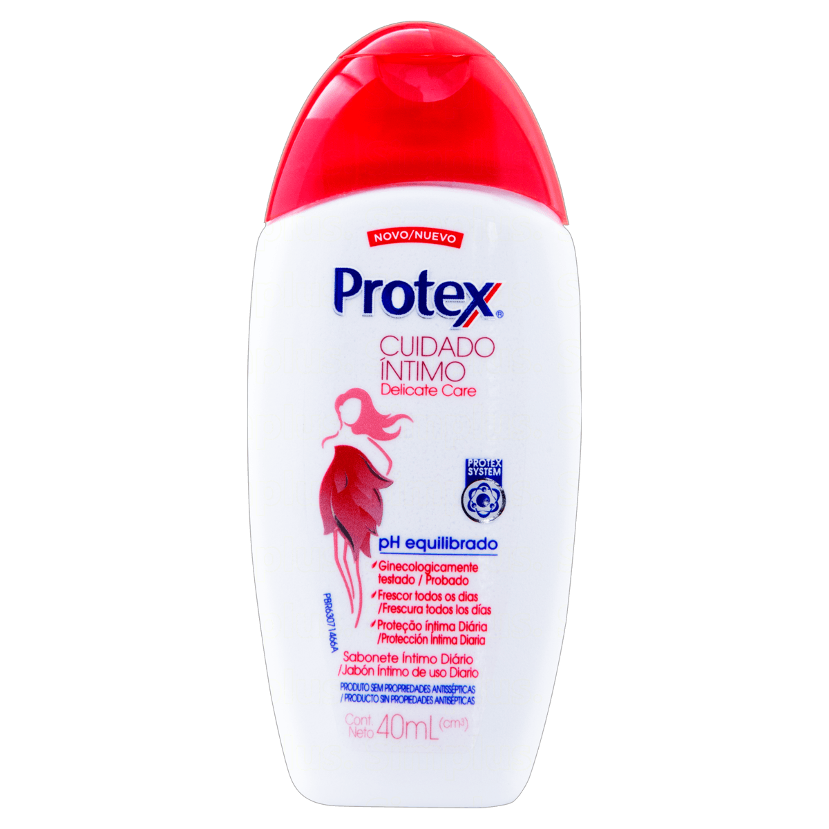 Sabonete Líquido Íntimo Delicate Care Protex Cuidado Íntimo Frasco 40ml