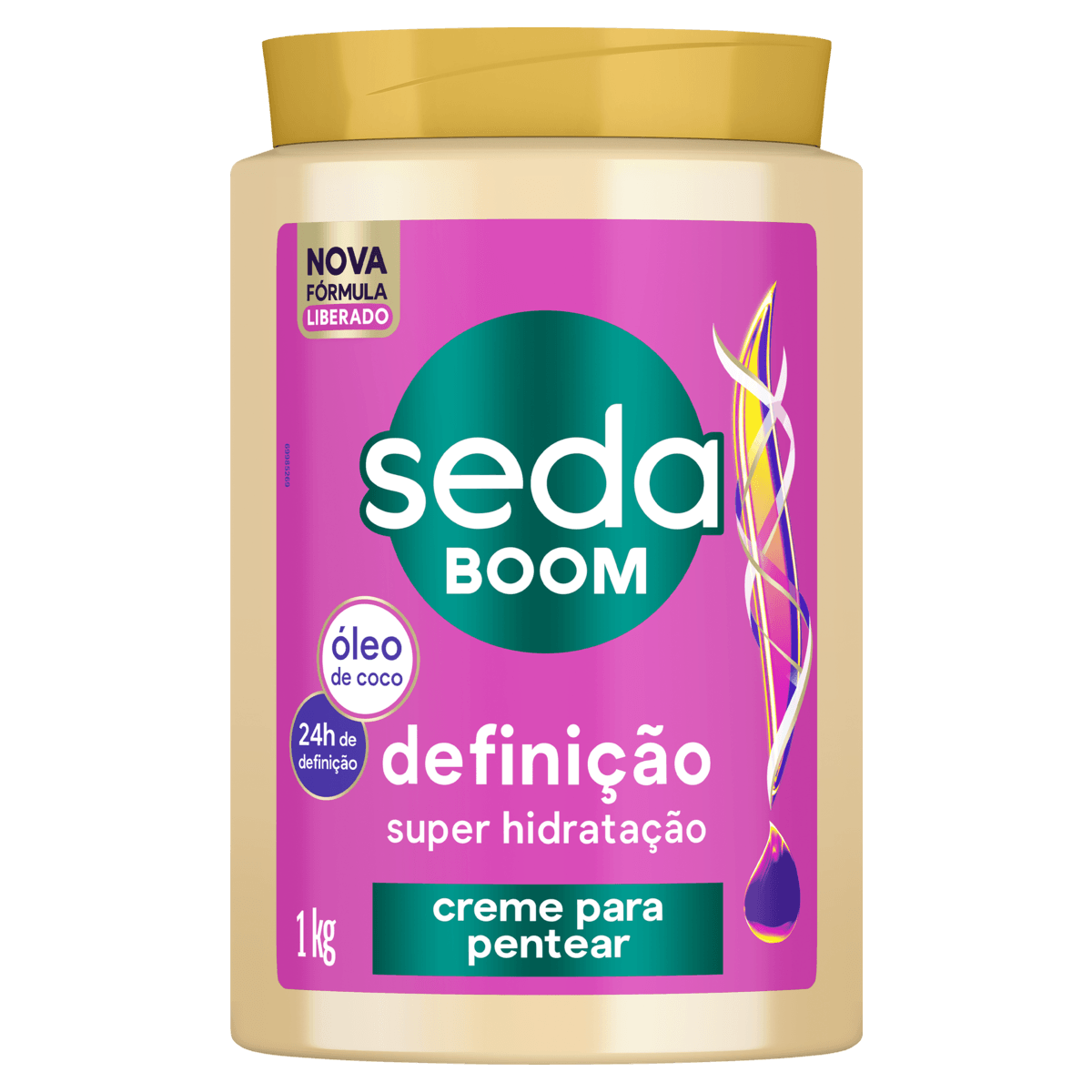 Creme para Pentear Seda Boom Definição - 1kg