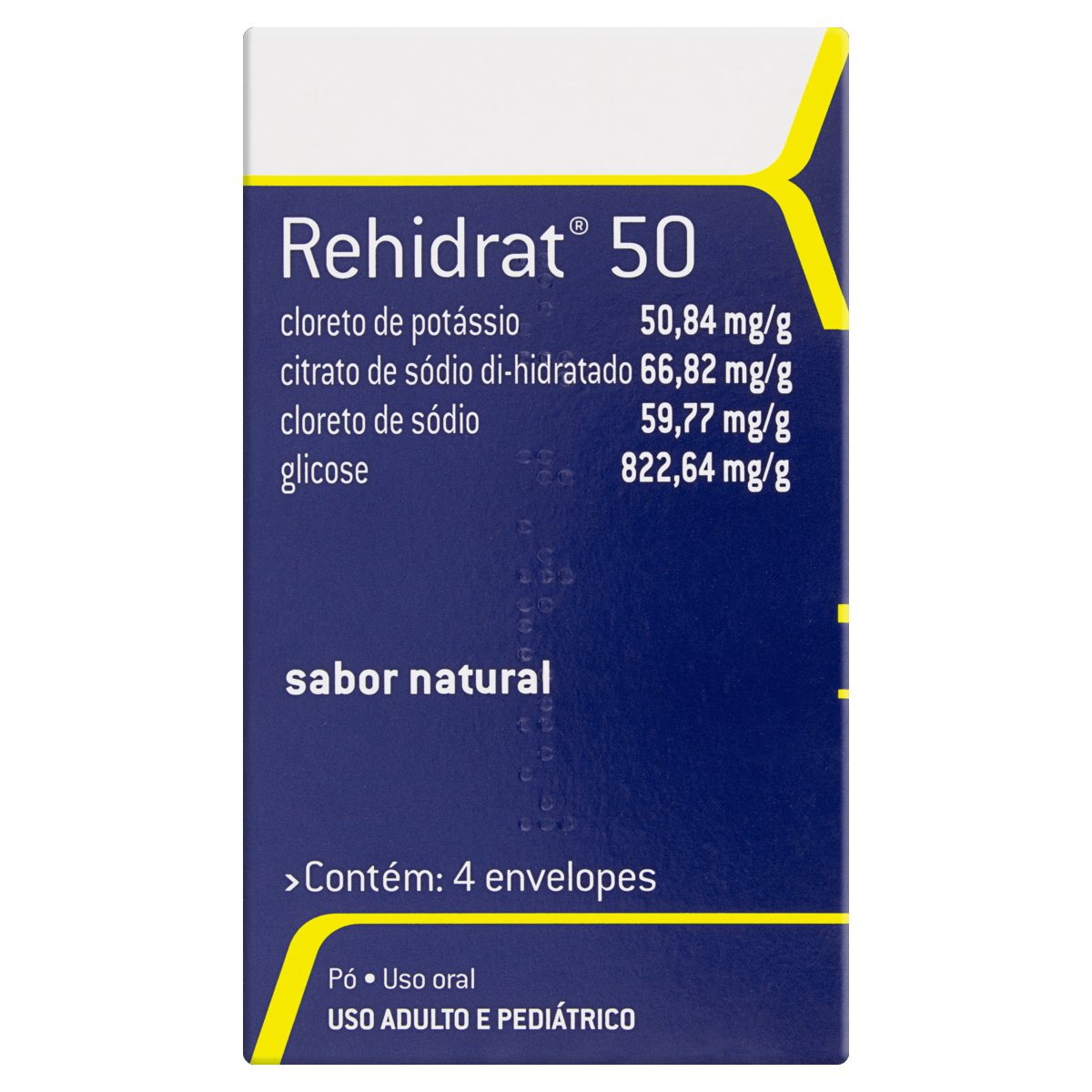Rehidratante Rehidrat Natural Supera 50g Pó para Diluição 4 Envelopes