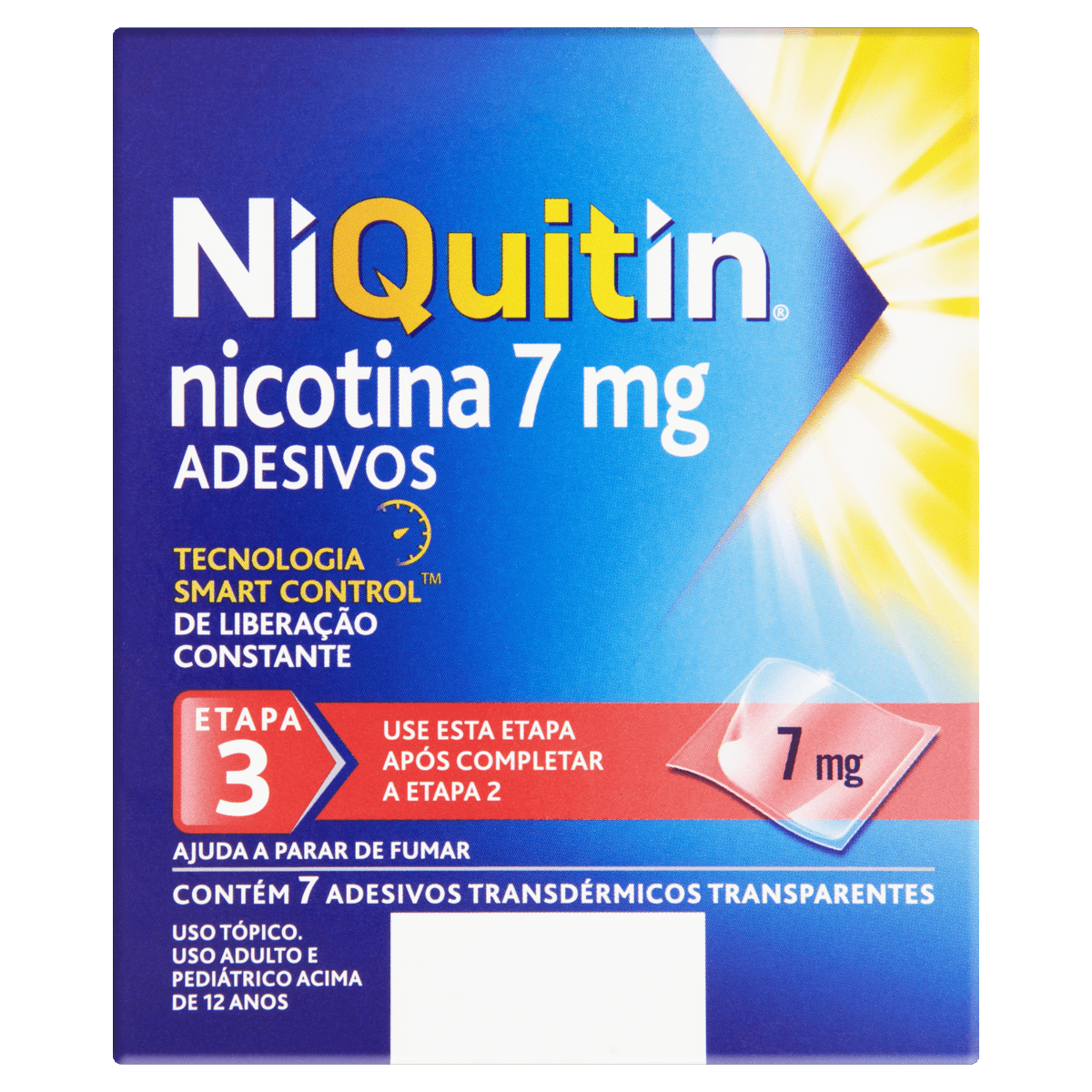 Niquitin 7Mg Perrigo Caixa 7 Adesivos — Niquitin 7Mg Caixa 7 Adesivos