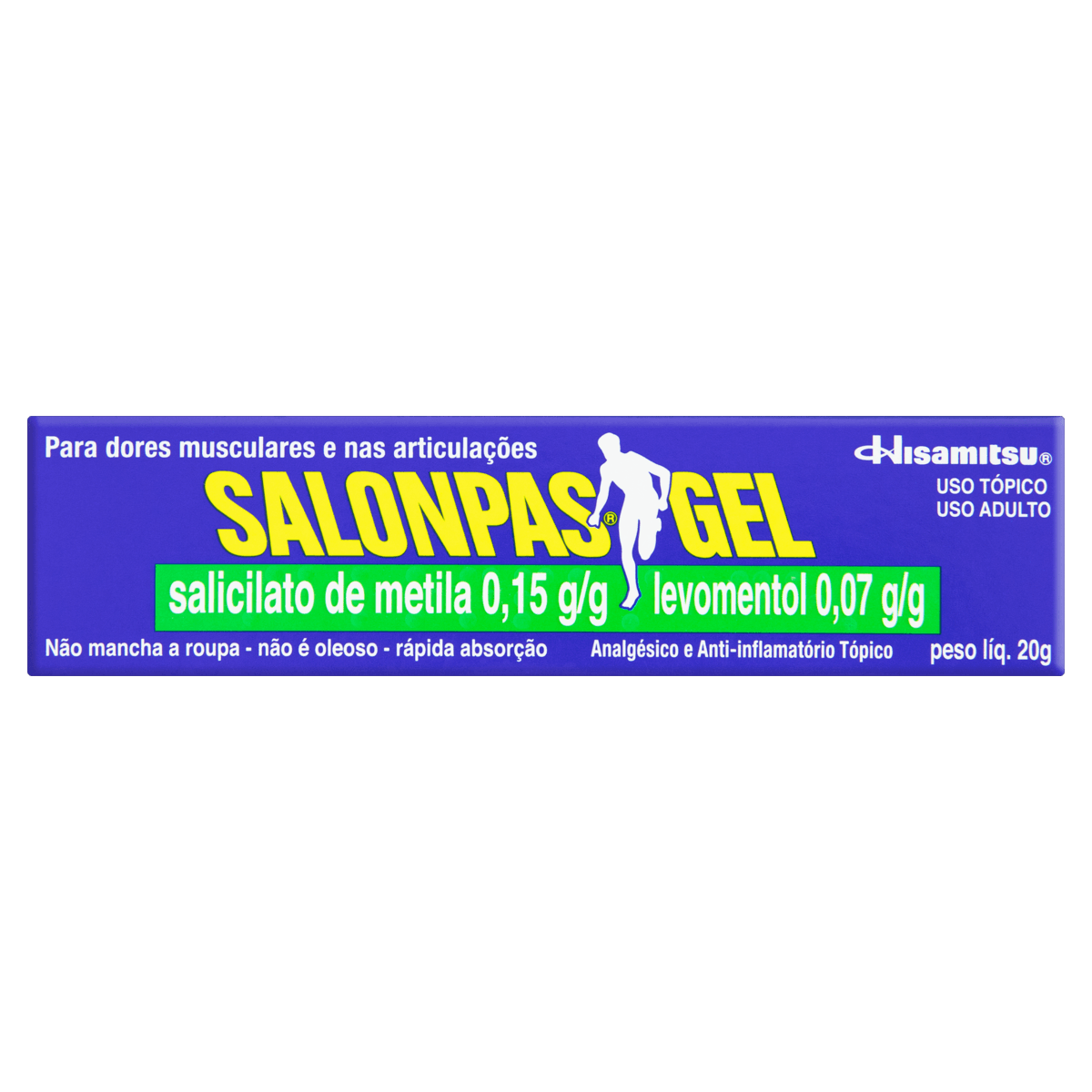 Gel Analgésico Salonpas Hisamitsu 20g
