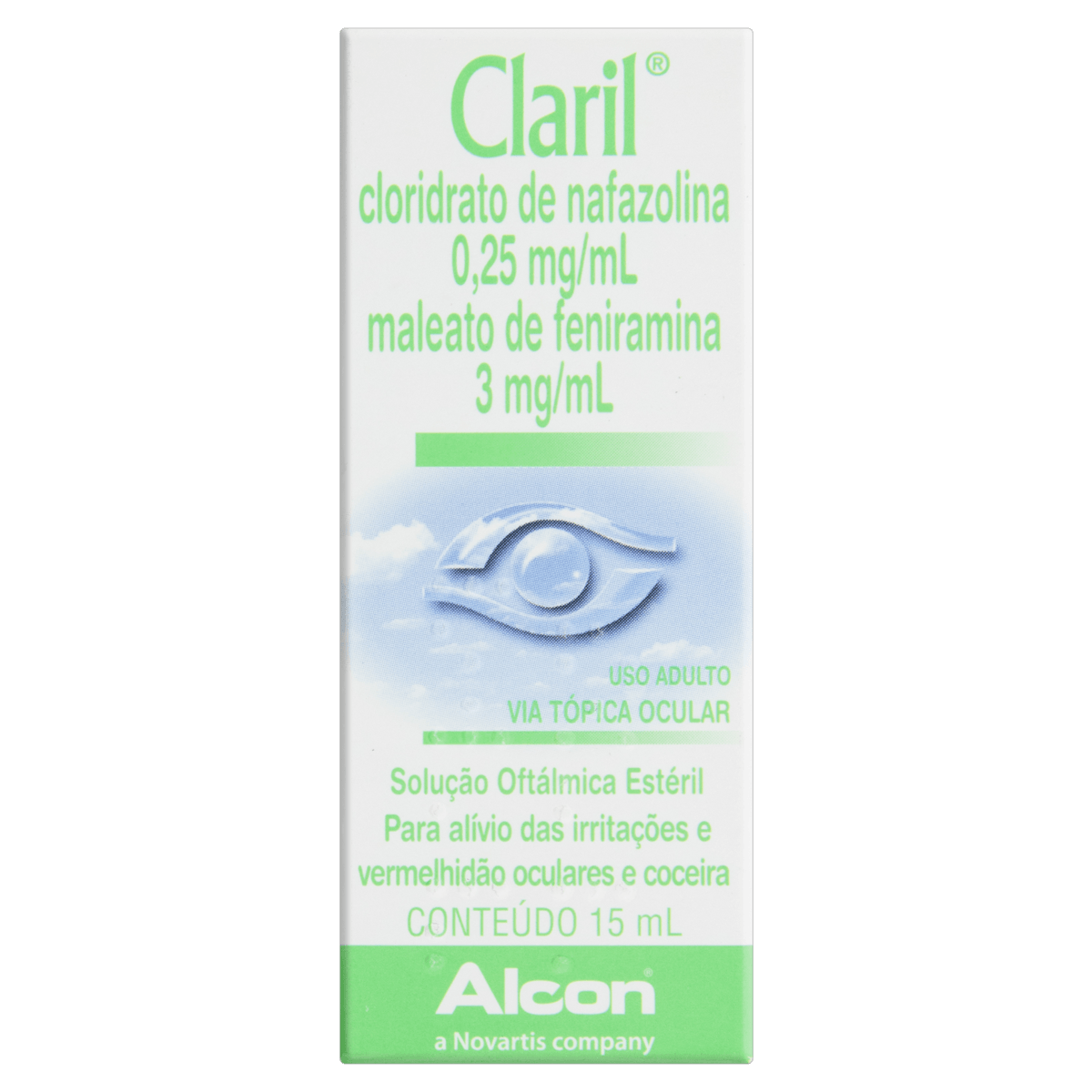 Claril 0,25 + 3Mg Solução Oftálmico Gotas 15Ml — Claril 0,25 + 3Mg Solução Oftálmico Gotas 15Ml