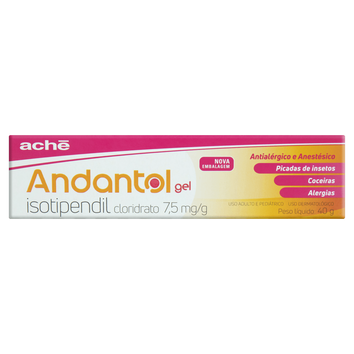 Andantol 7,5mg Gel 40g