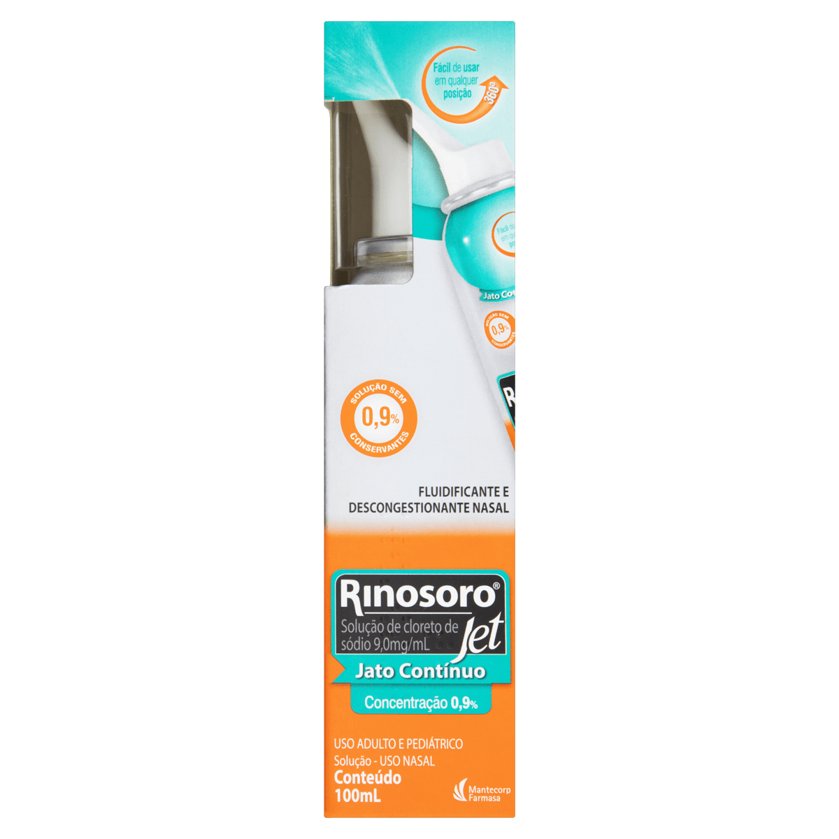 Rinosoro Jet 0,9% Nasal Spray 100Ml