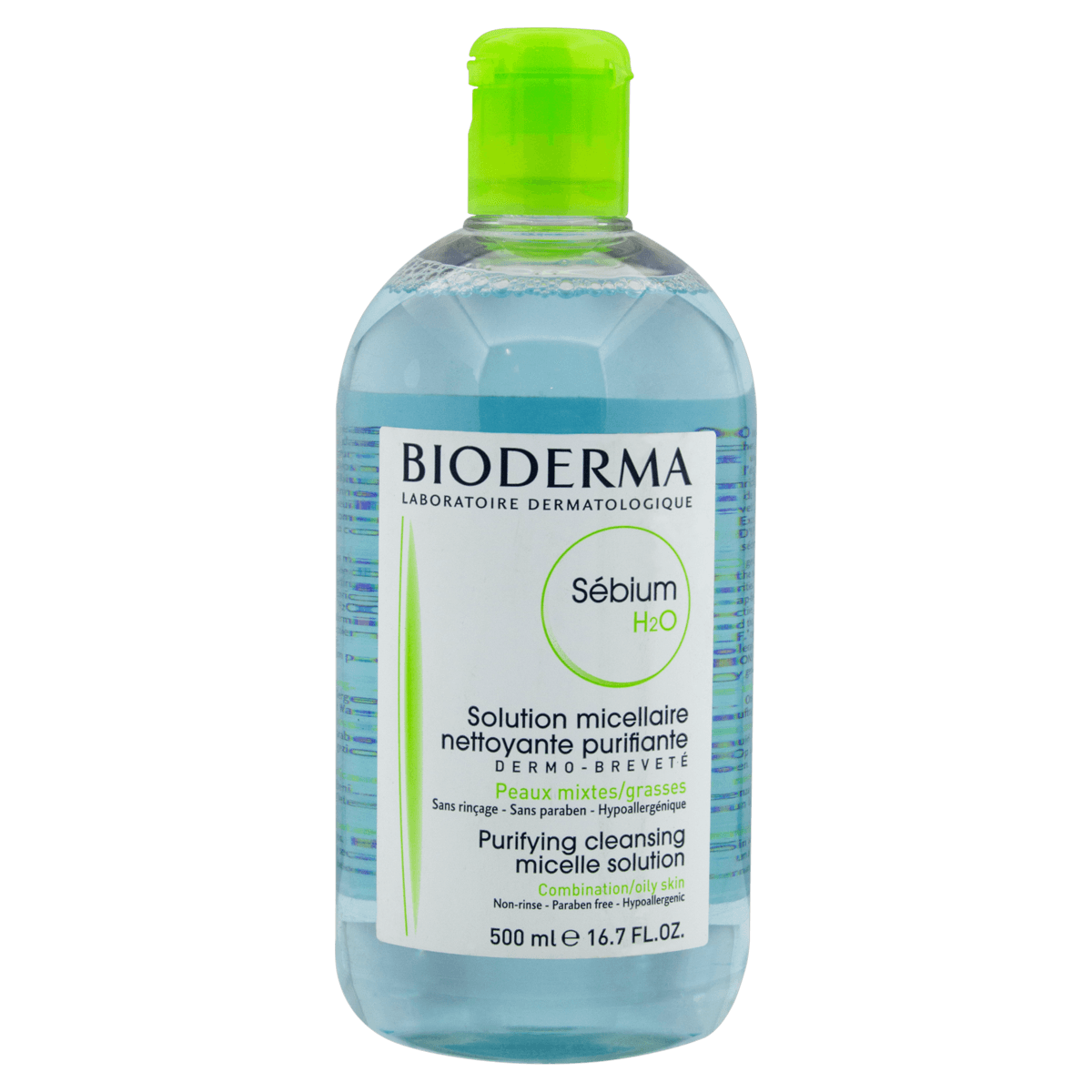 Água Micelar Sébium H2O 500 ml Bioderma