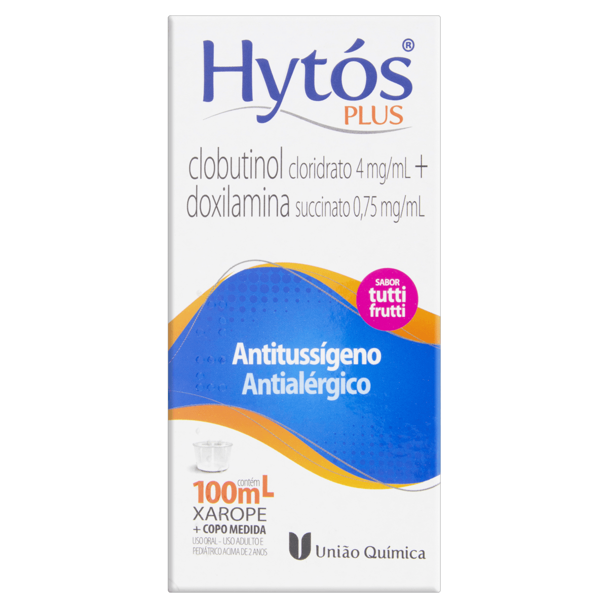 Hytos Plus 4 + Xarope 0,75mg 100ml