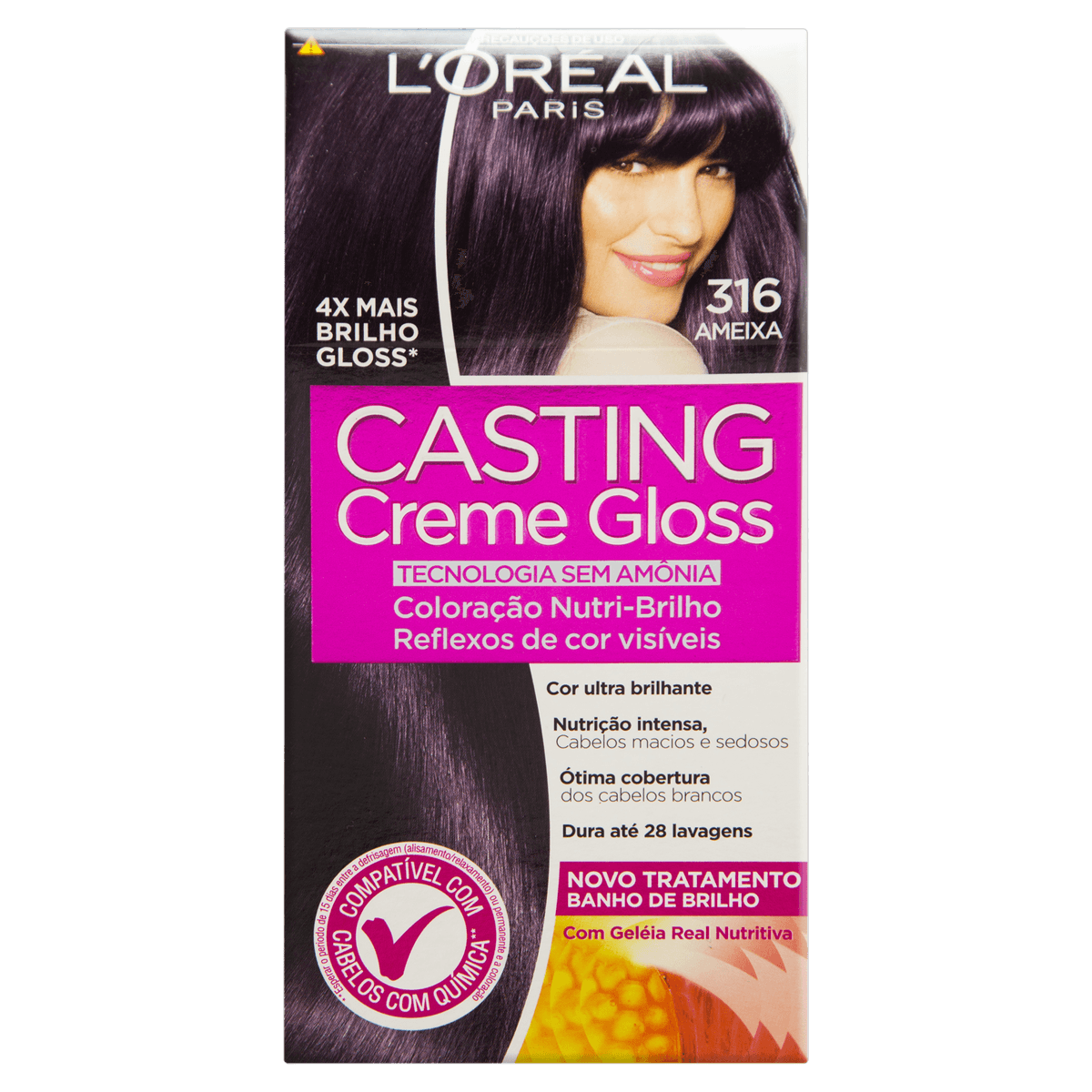 Tintura Casting Creme Gloss 316 Ame - Casting Crem Gloss