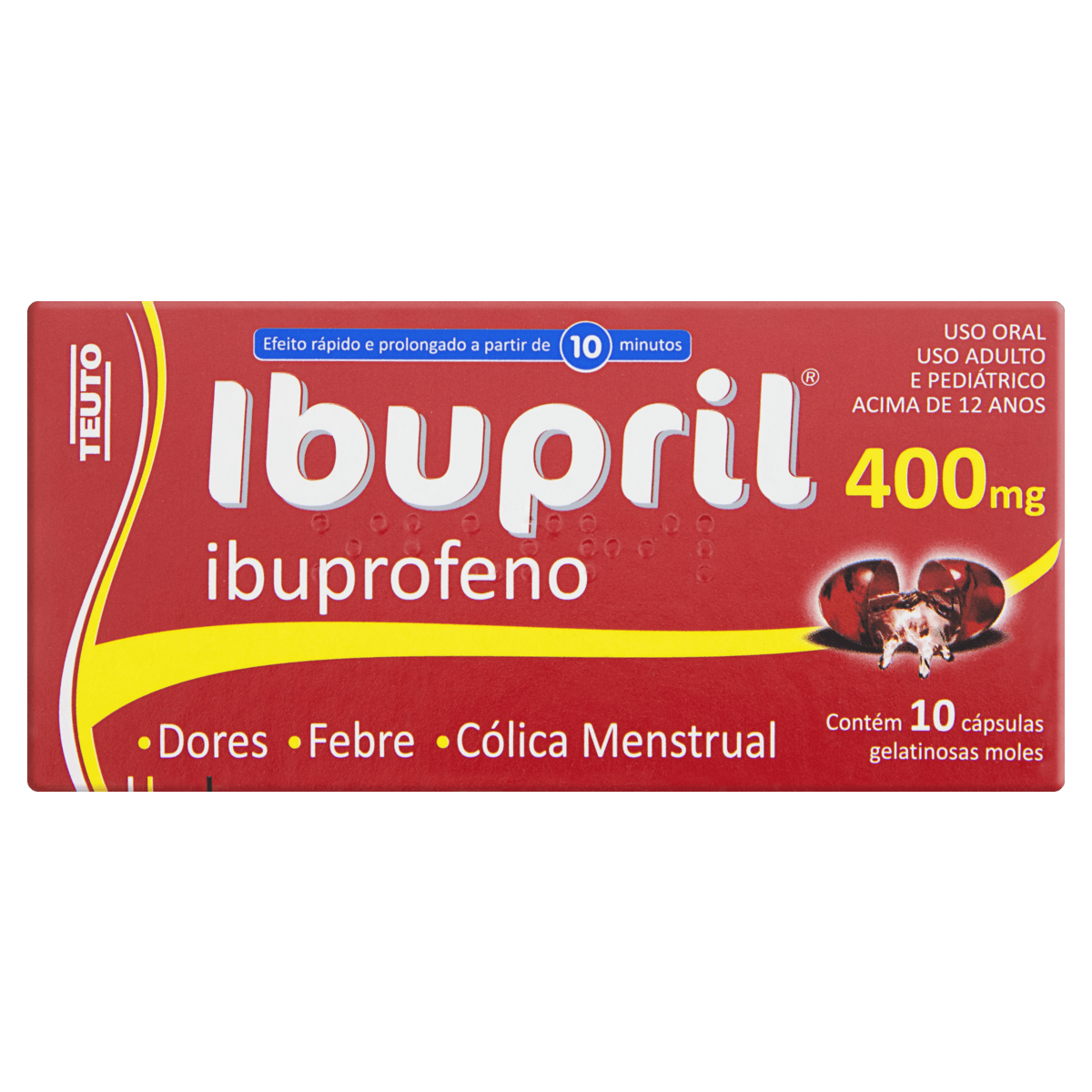 IBUPRIL 400MG 10CPS