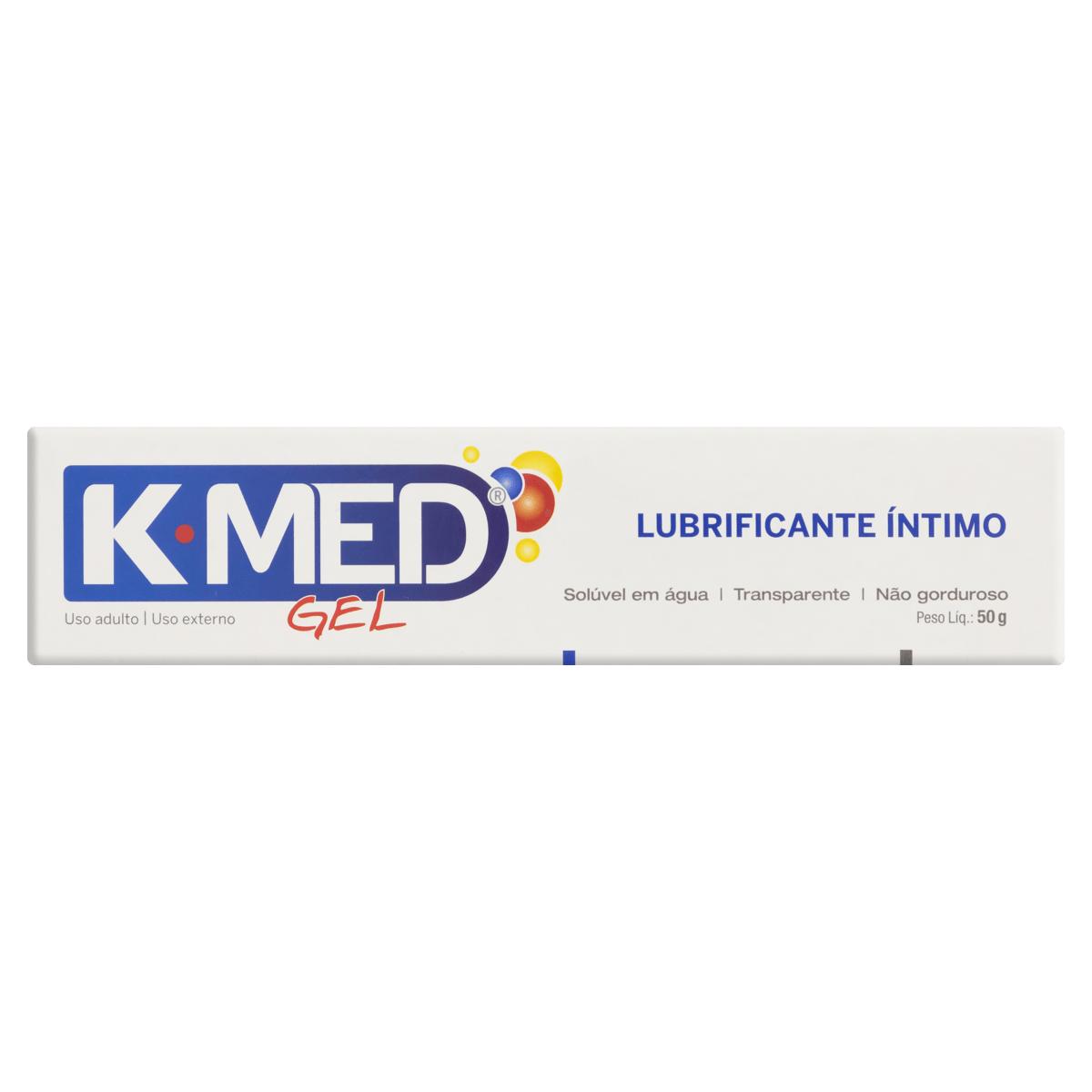 Gel Lubrificante Íntimo K-Med 50G - K-Med