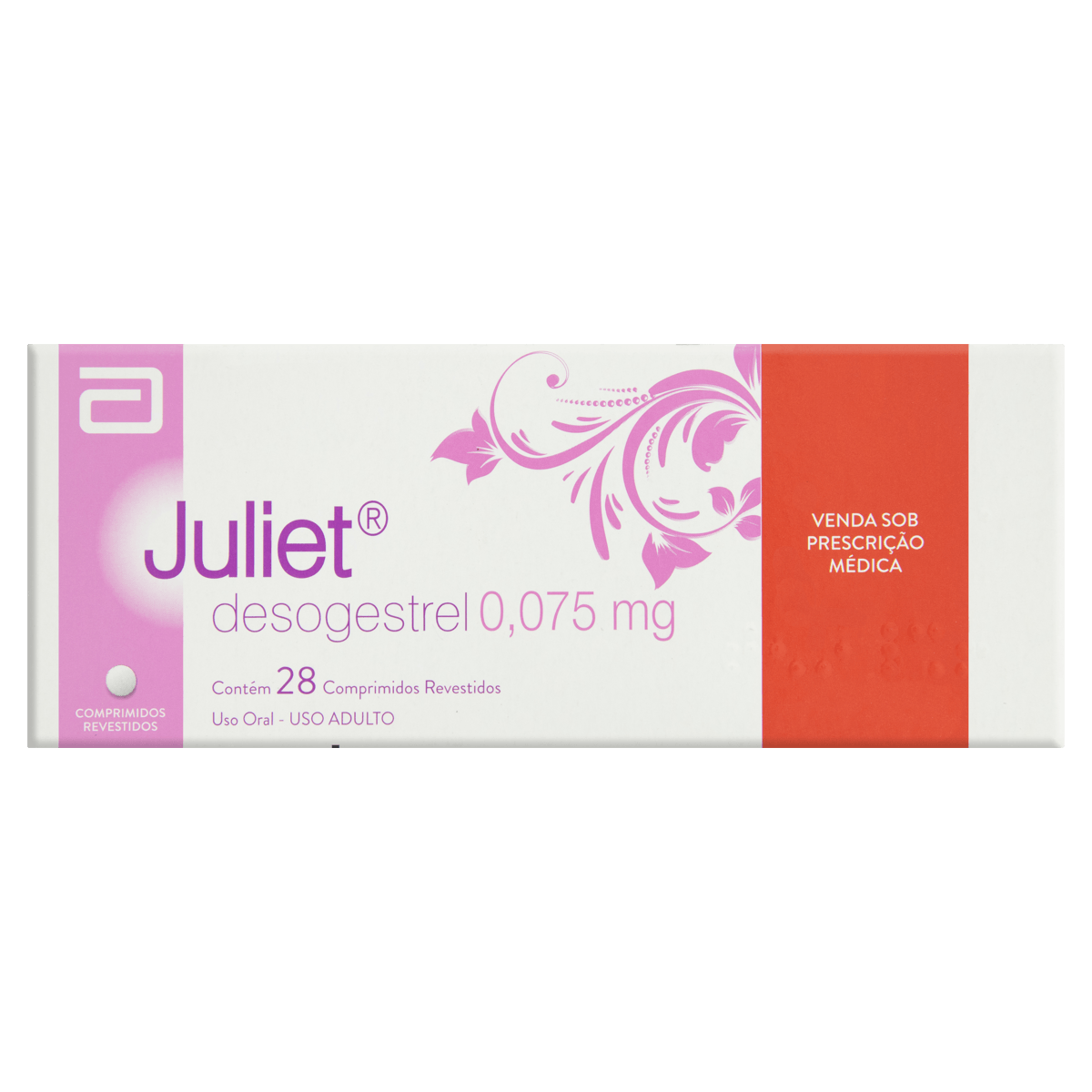 Juliet 0,075Mg 28 Comprimidos Revestidos - Abbott