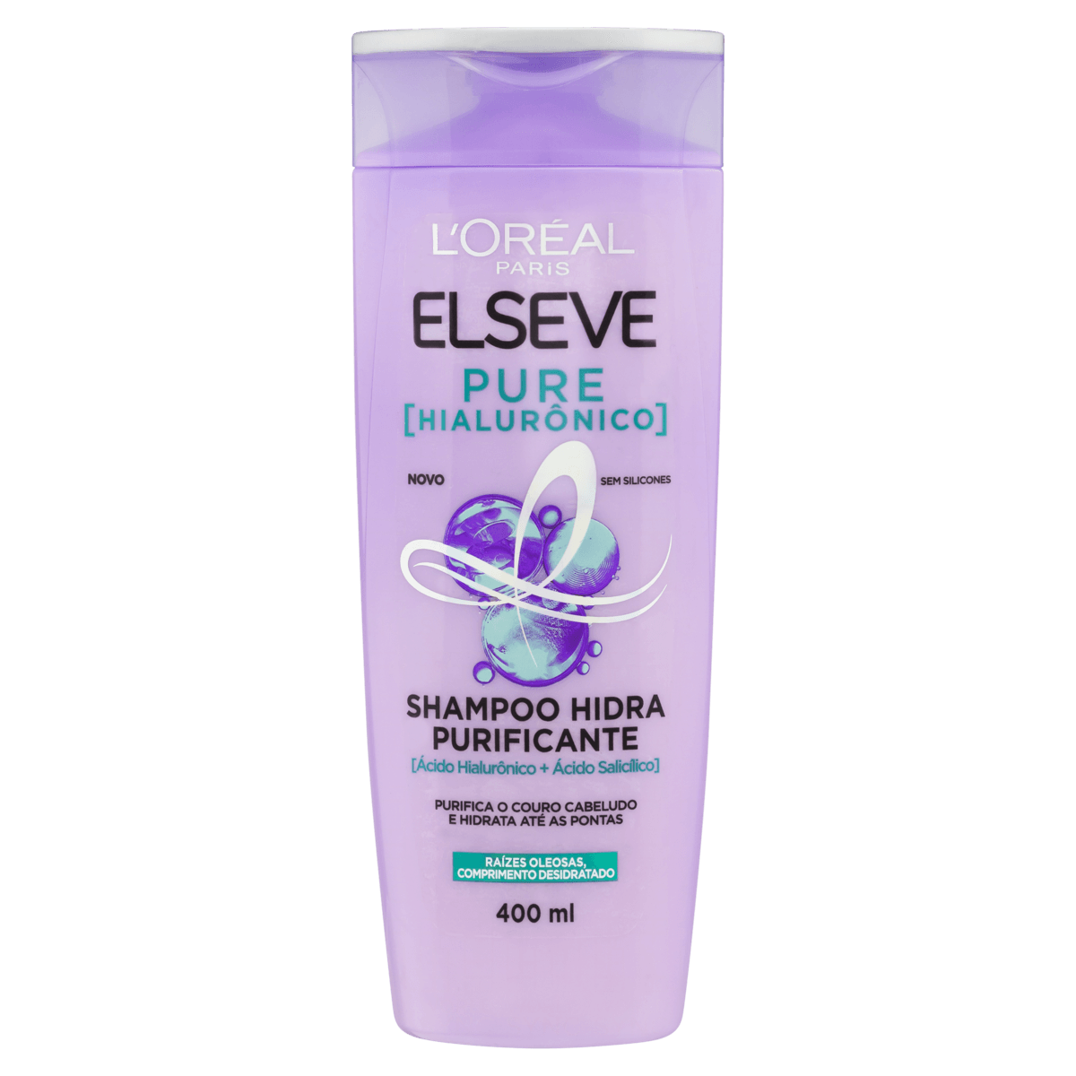 Shampoo L'Oréal Paris Elseve Pure Hialurônico 400ml
