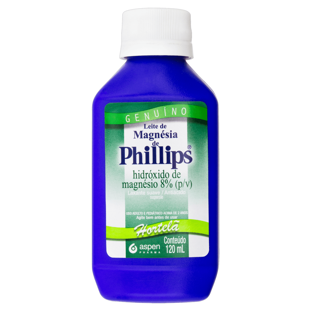 Leite De Magnésia De Phillips Hortelã - 120Ml preço
