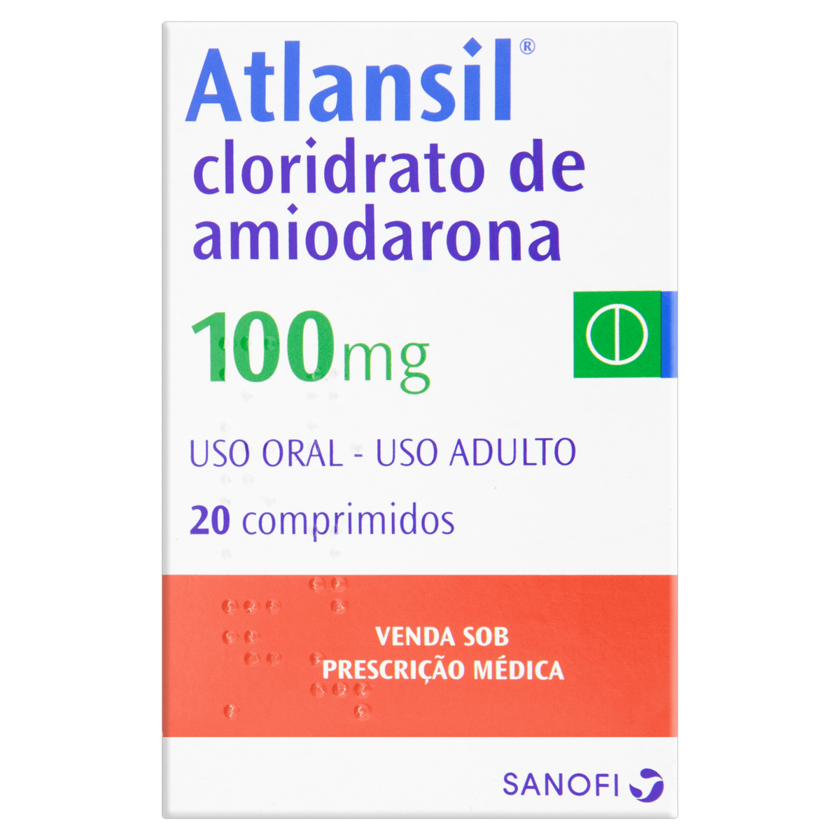 Atlansil 100Mg 20 Comprimidos