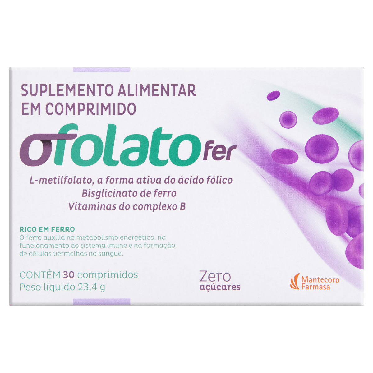Ofolato Fer 30 Cápsulas