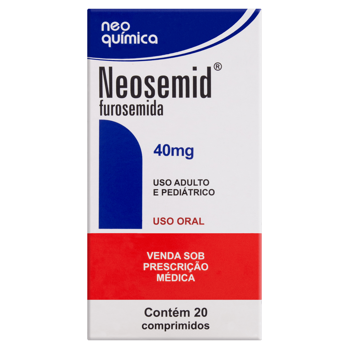Neosemid 40Mg 20 Comprimidos