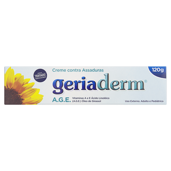 Creme Preventivo de Assaduras Geriaderm 120g Adv Creme Age Geriaderm 120G - Adv