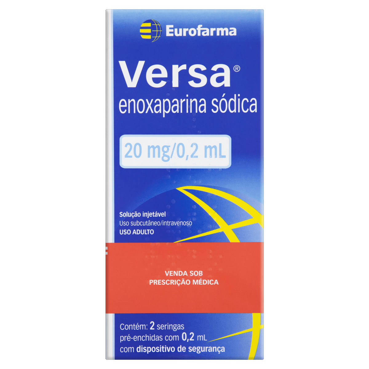 Solução Injetável Versa 20Mg Eurofarma 2 Seringas 0,2Ml