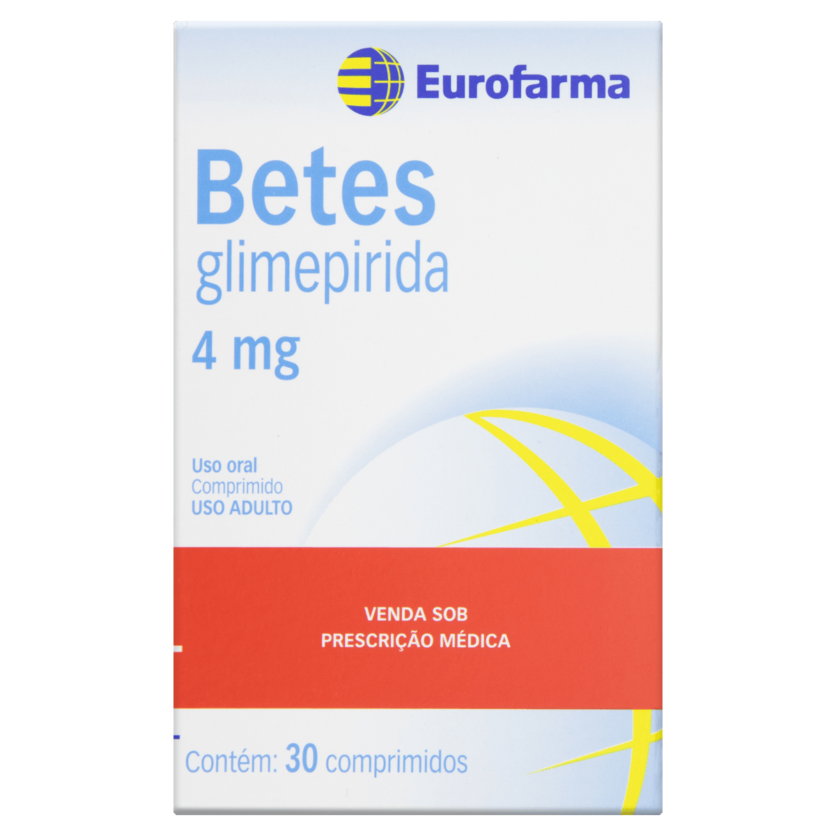 Betes 4Mg 30 Comprimidos - Eurofarma