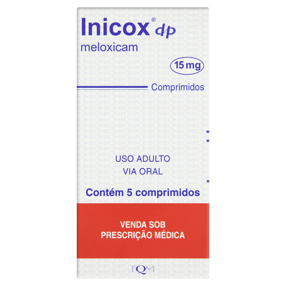 Inicox Dp 15Mg 5 Comprimidos