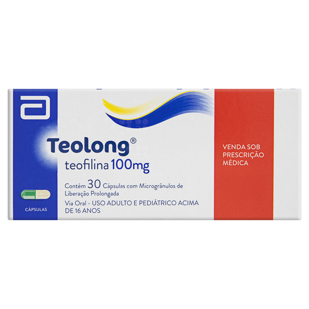 Teolong 100Mg 30 Cápsulas