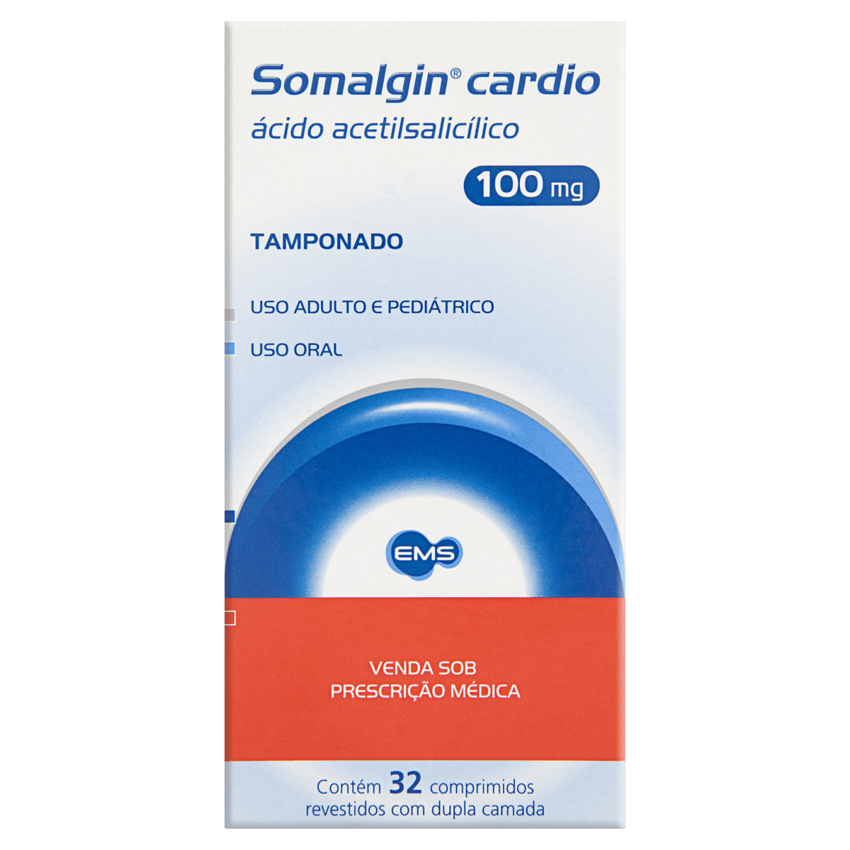 Somalgin Cardio 100Mg 32 Comprimidos