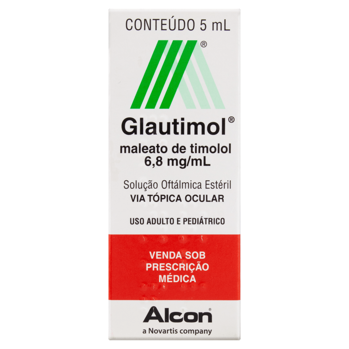 Glautimol Sol Oft 0,5% Gts 5Ml
