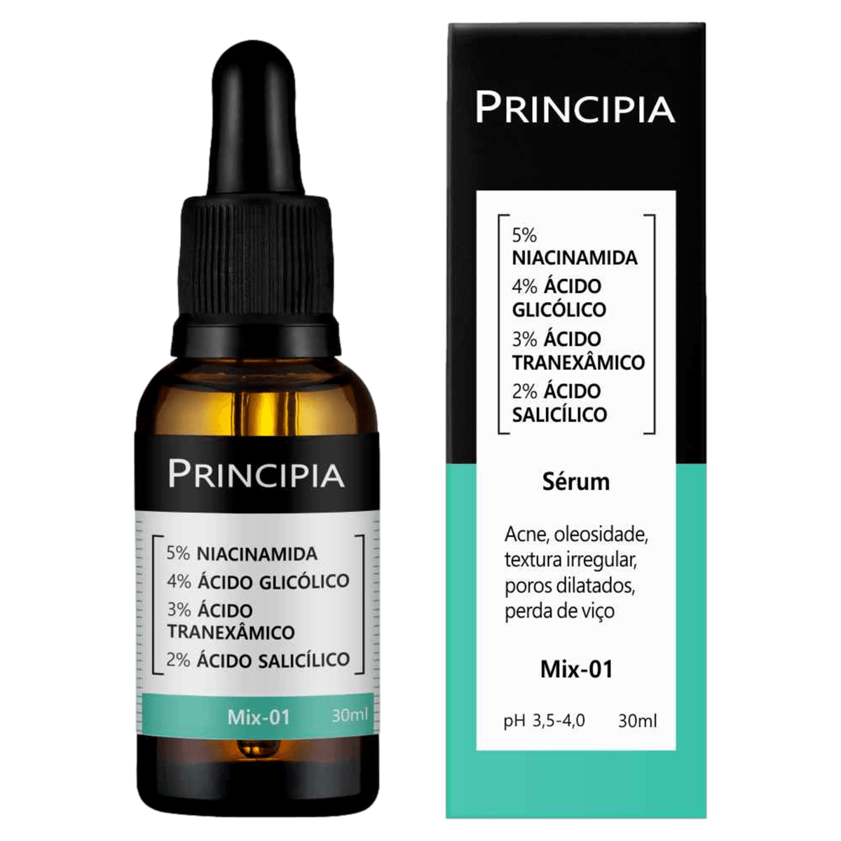 Sérum Facial Renovador Mix-01 Principia 30ml